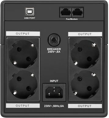 UPS Armac Home 1000F LED, 1000VA, 650W, 4xSchuko, i zi