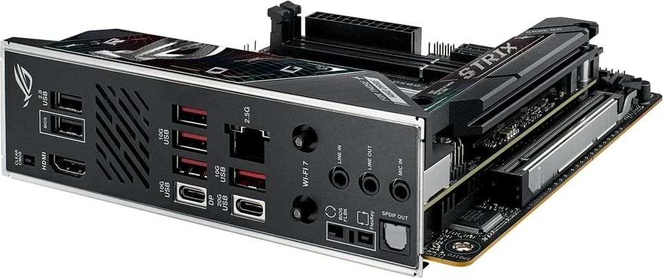 Pllakë amë ASUS ROG STRIX B850-I GAMING WIFI, Socket AM5, mini ITX, E zezë