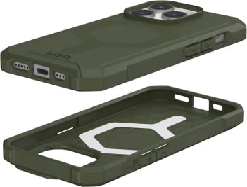 Mbështjellës UAG Essential Armor MagSafe për iPhone 15 Pro, i gjelbër