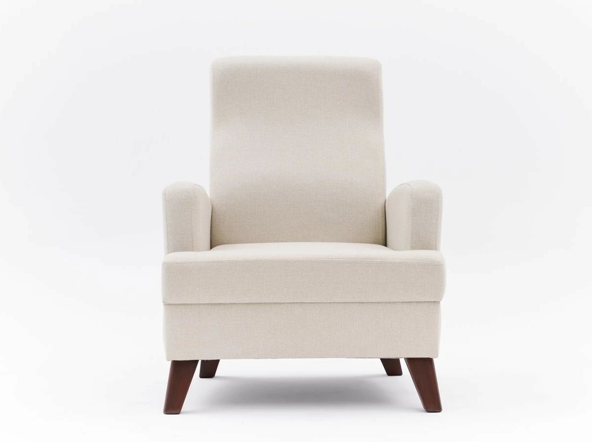 Karrige një vendëshe Atelier del Sofa, Aly Arzilla, krem