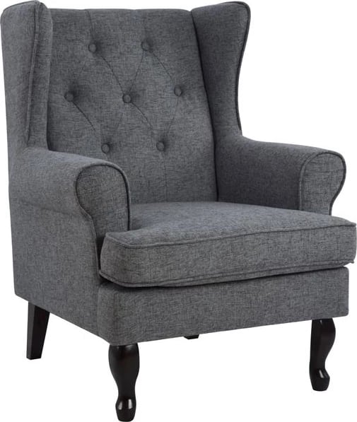 Karrige Brandon FH3073.10, pëlhurë gri, 83x83x104 cm