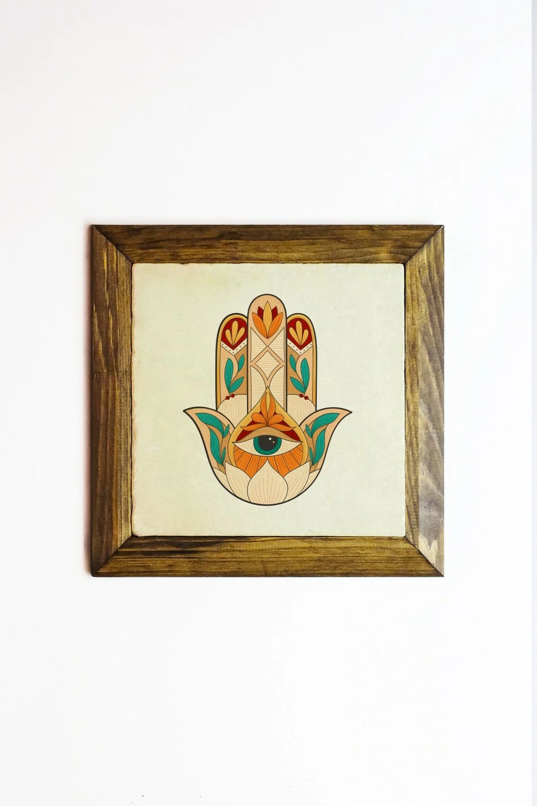 Pikturë dekorative me kornizë, shumëngjyrëshe, Wallity, Ersytastablo19 - 26