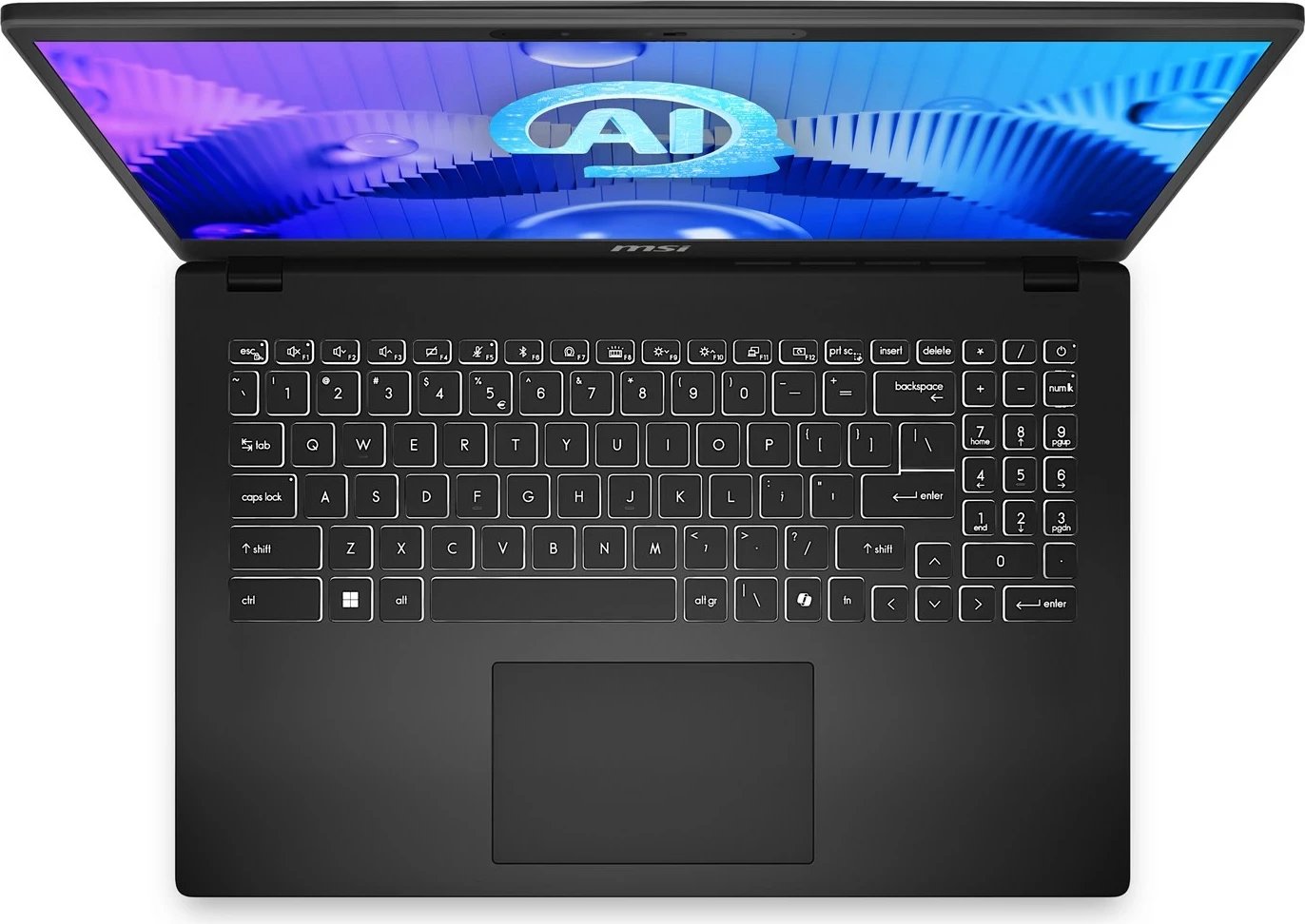 Laptop MSI Modern 15 H AI C1MG-210PL, Intel Core Ultra 5, 15.6", 16 GB RAM, 512 GB SSD, Wi-Fi 6E, Windows 11 Home, Zi