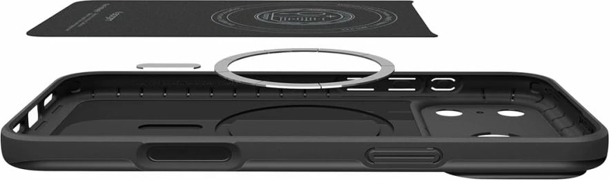 Mbështjellës Spigen Thin Fit MagSafe për iPhone 17 Pro Max, i zi