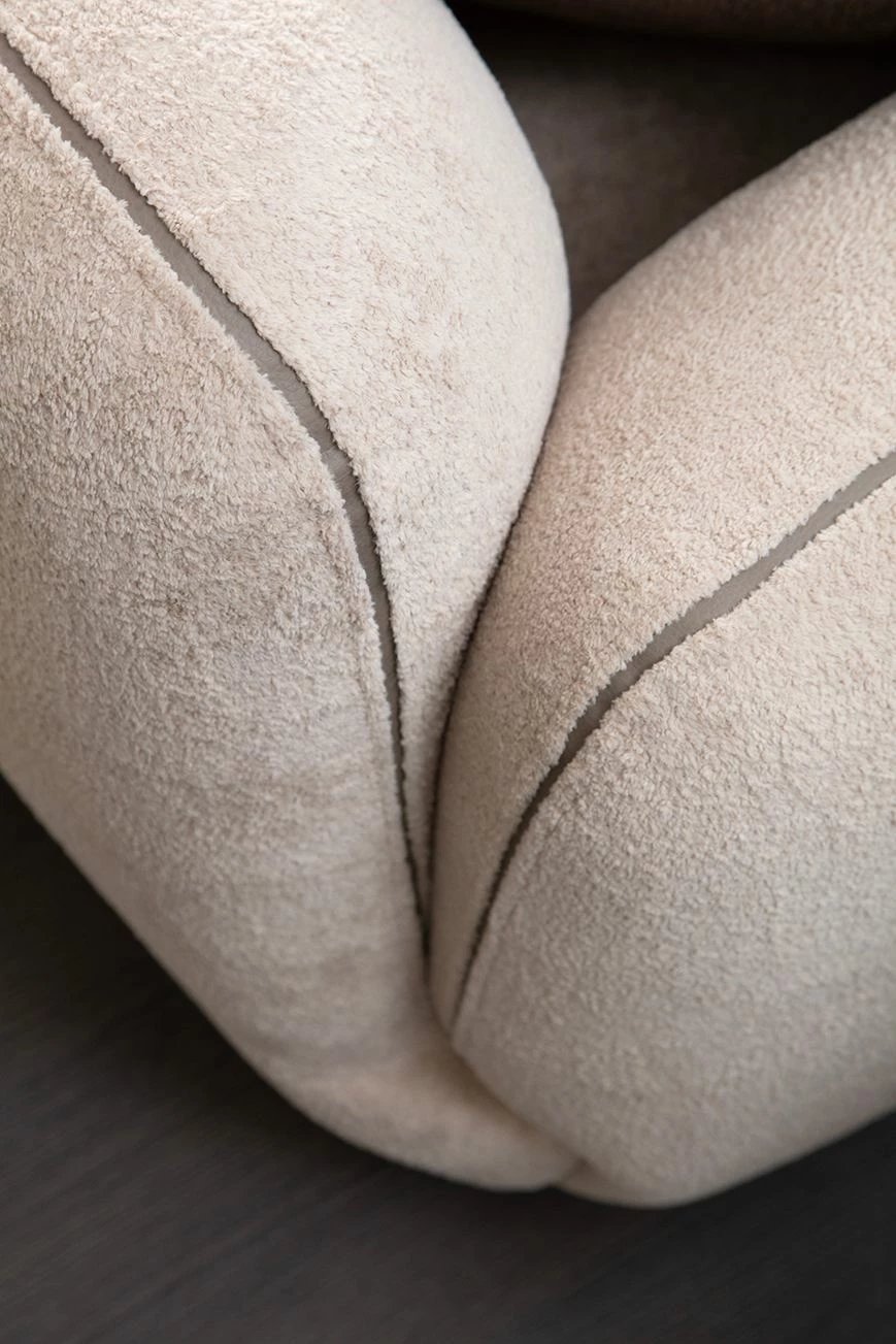 Divan katër vendesh, krem, Atelier del Sofa, Pavia