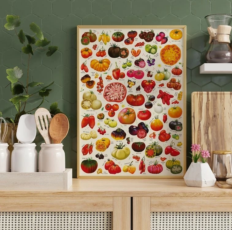 Puzzle CzuCzu Puzzlove Tomatoes 1000 pjesë, 48x68 cm