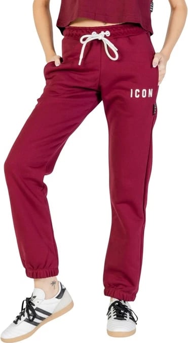 Pantallona femra Icon bordeaux