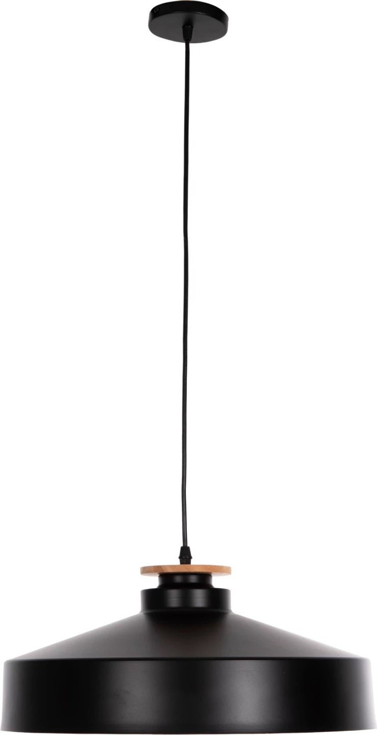 Llambë varëse tavani FH4159.01 metalike e zezë Φ40x116Hcm Llambë varëse tavani FH4159.01 metalike e zezë Φ40x116Hcm