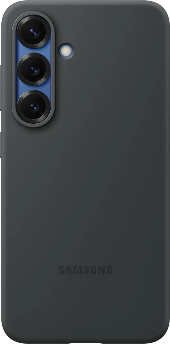 Mbështjellës Samsung Silicon Case S25, i zi