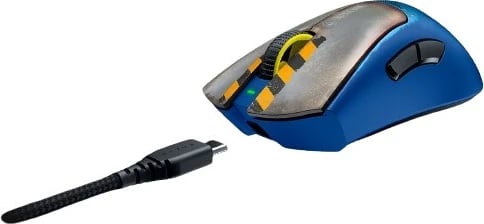 Maus Razer DeathAdder V3 Pro Fortnite Edition, wireless + USB Type-C, 30000 DPI, multikolor