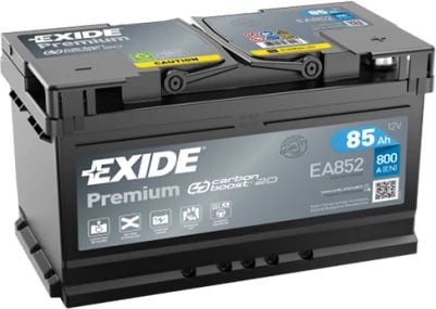 Bateri 12V 85Ah Exide Premium Ea852