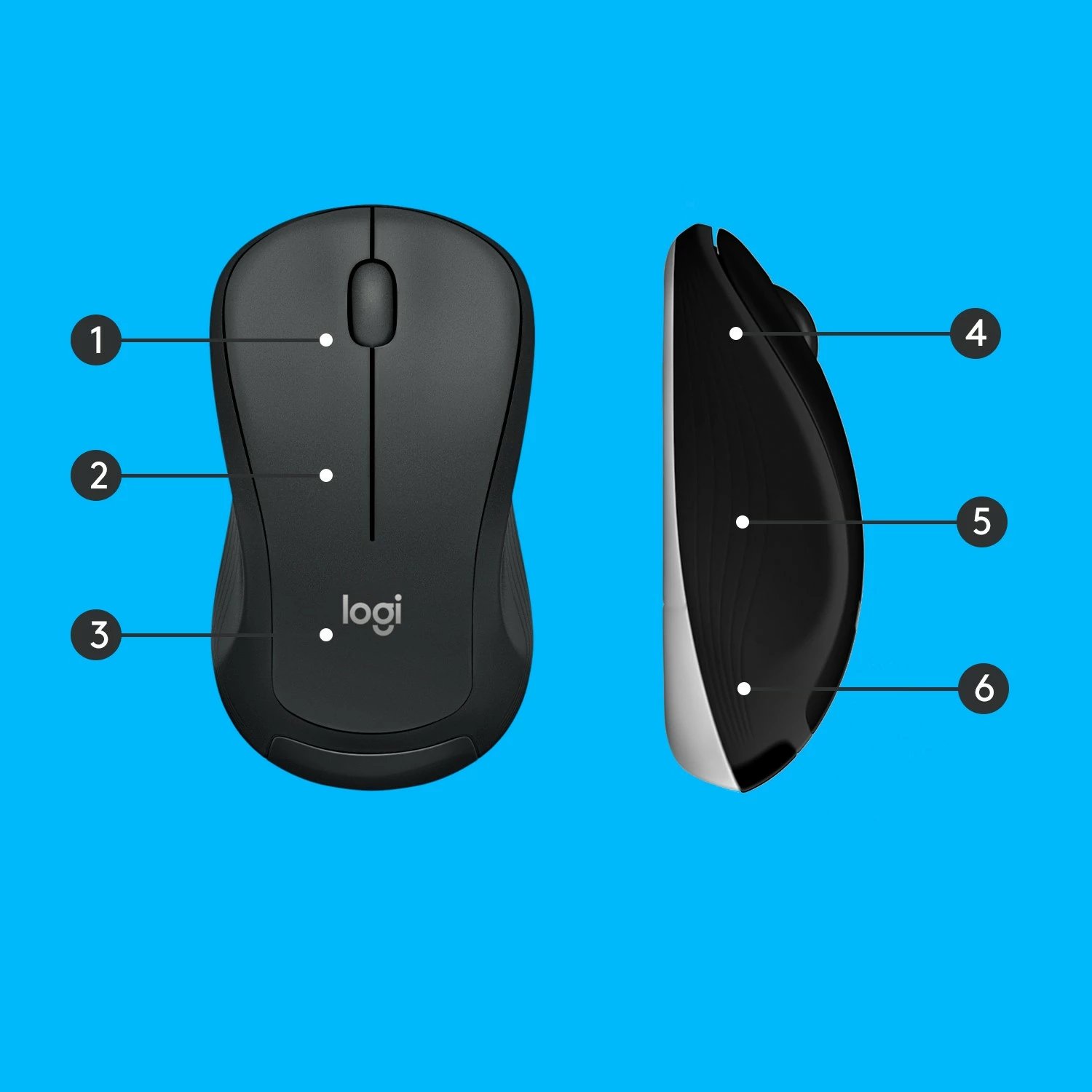 Tastierë dhe maus Logitech MK540 Advanced, Wireless, USB, QWERTZ, E zezë, E bardhë
