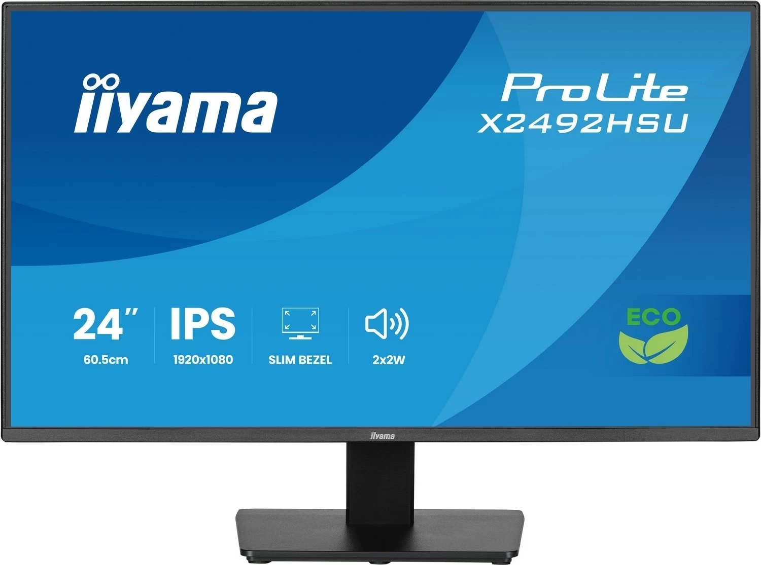 Monitor iiyama ProLite X2492HSU-B1, 24 inch, IPS, Full HD, e zi