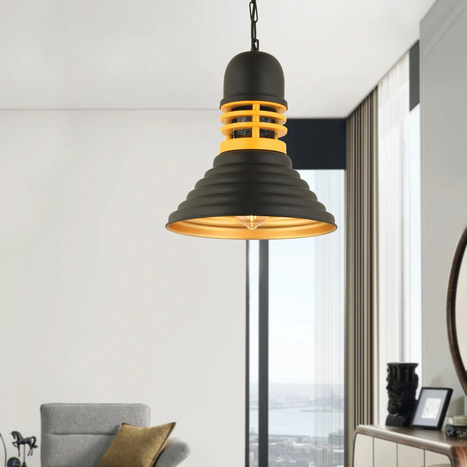 Llambë tavani Opviq, RT-33, ngjyrë e zezë