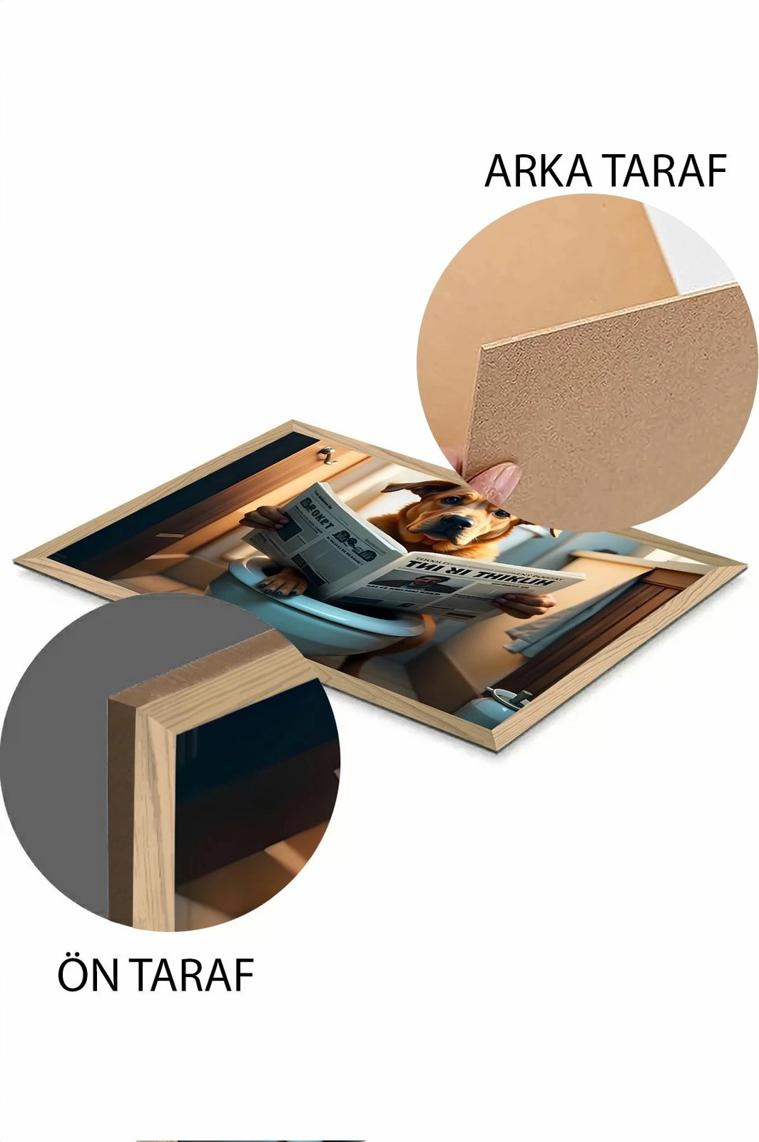 Pikturë dekorative murale, shumëngjyrëshe, Arthynmodelyty3348-4, 33x48cm