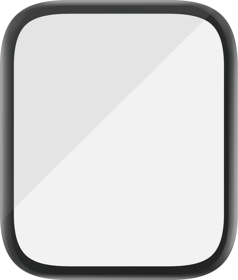 Mbrojtës ekrani PanzerGlass për Apple Watch Series 4/5 40mm, transparent, kornizë e zezë