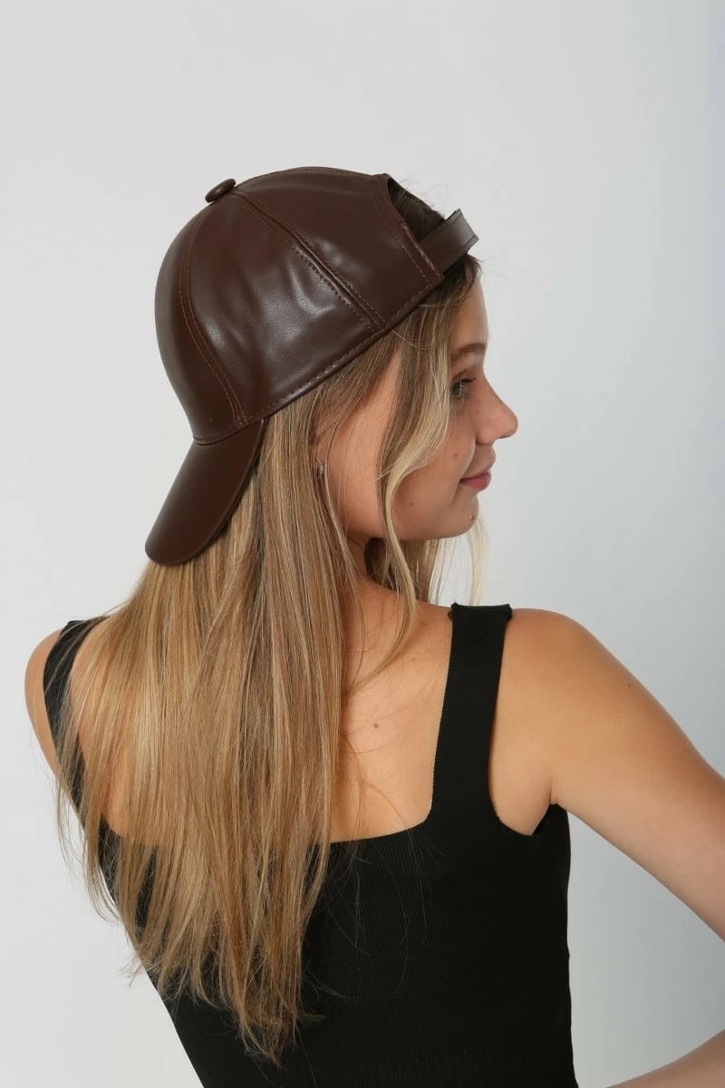 Kapelë për gra, ngjyrë kafe, Jumeon, Spk1104