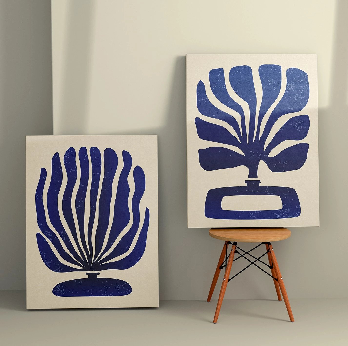 Pikturë dekorative në kanavacë (2 copë), Wallity, 2KNV4312, 70x100