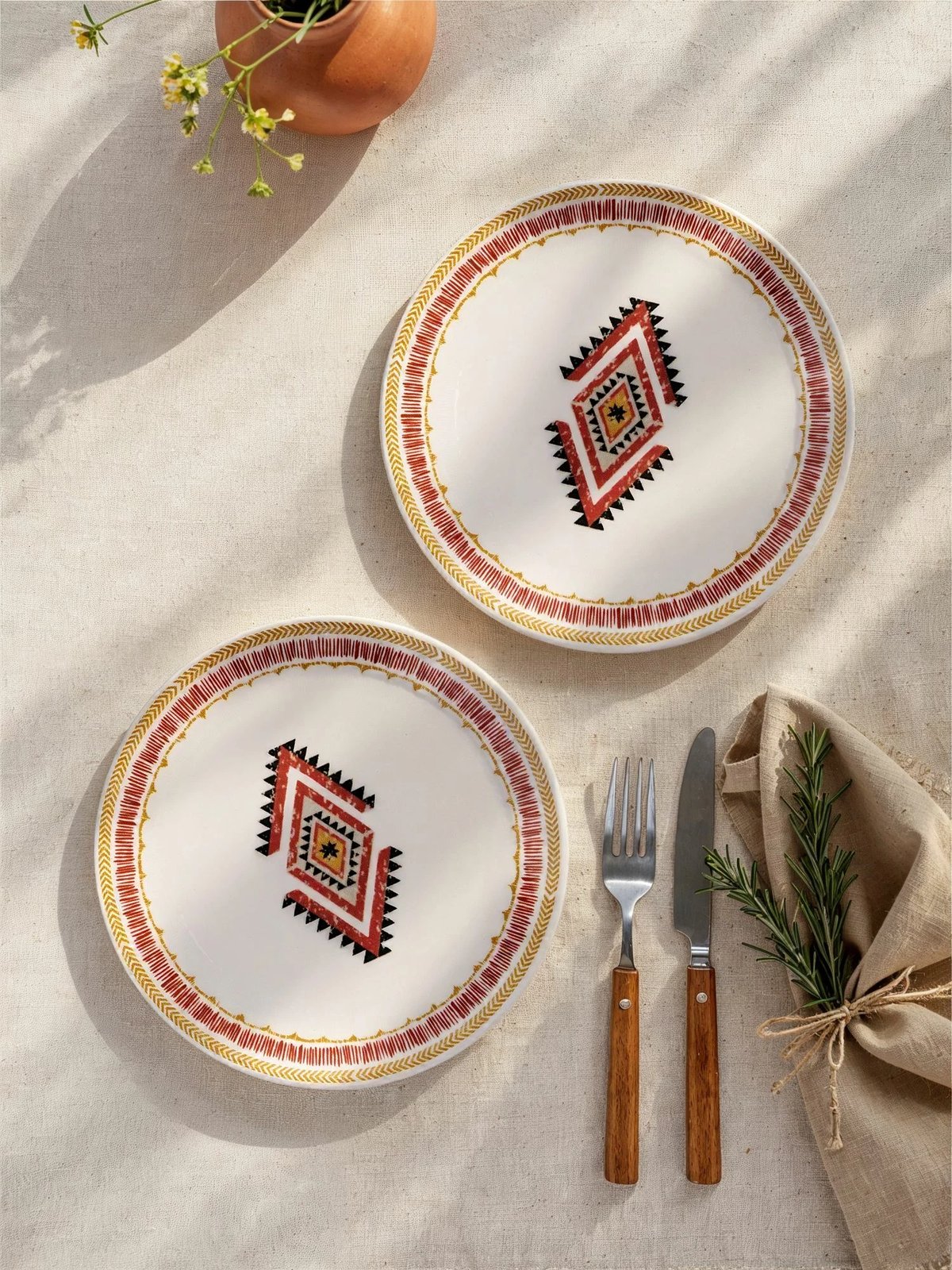 Set pjatash ëmbëlsirash (6 copë), Hermia Concept, Felix