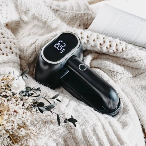 Heqës pushash Adler AD 9622 me dy koka, LCD, 140 ml, 3 shpejtësi, USB-C, i zi/argjend