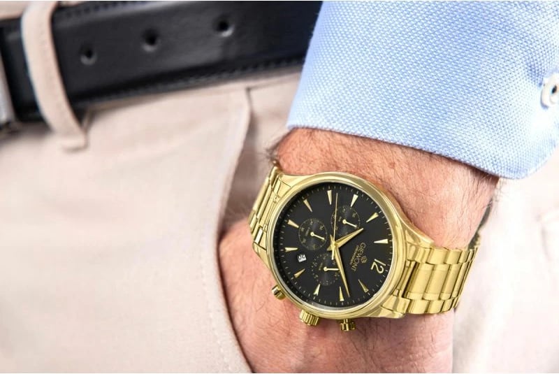 Orë dore për meshkuj Giewont, e zezë