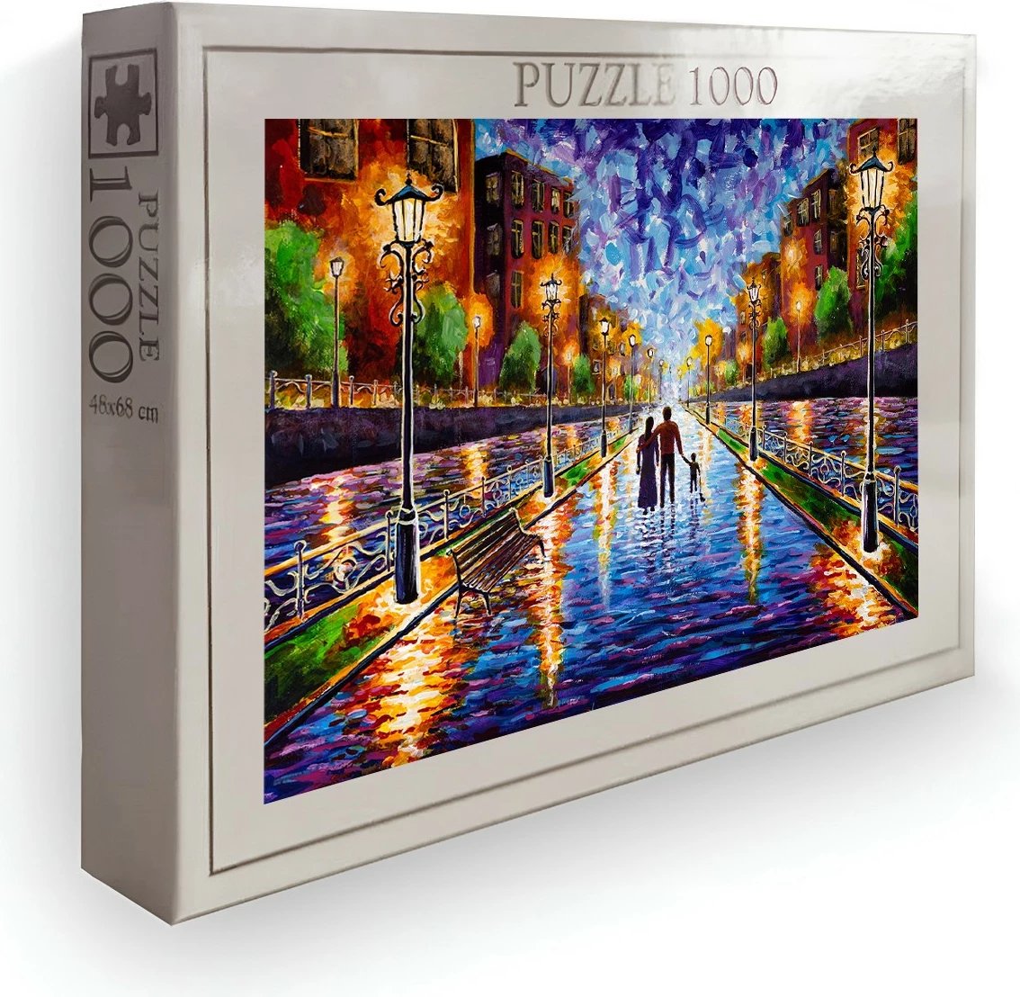 Puzzle 1000 copë, Evila Originals, PZL_0115_1000, shumëngjyrësh