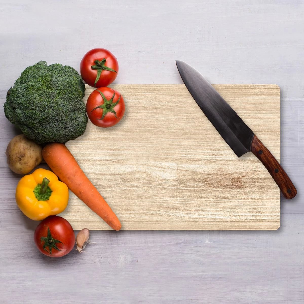 Dërrasë prerëse Hermia, Ckt32 - 3040, xham i temperuar, shumëngjyrëshe, 30x40cm Dërrasë prerëse Hermia, Ckt32 - 3040, xham i temperuar, shumëngjyrëshe, 30x40cm