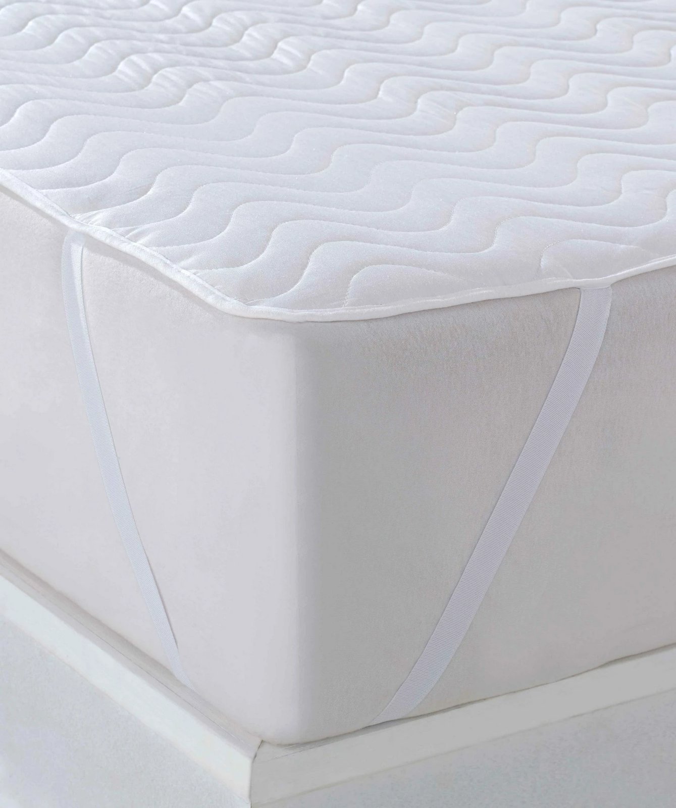 Mbrojtës për shtrat dopio, i qepur, L'Essentiel Linge de Maison, 200x200 cm