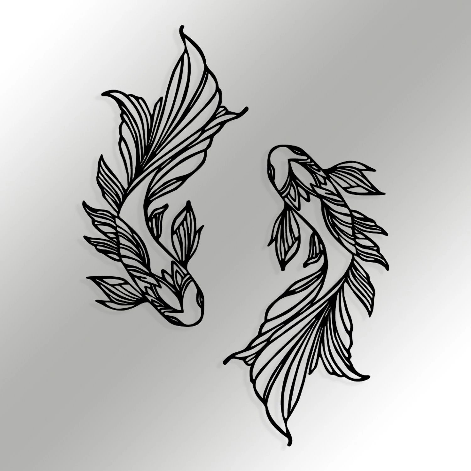 Aksesor dekorativ metalik për mur, Wallity, Verano