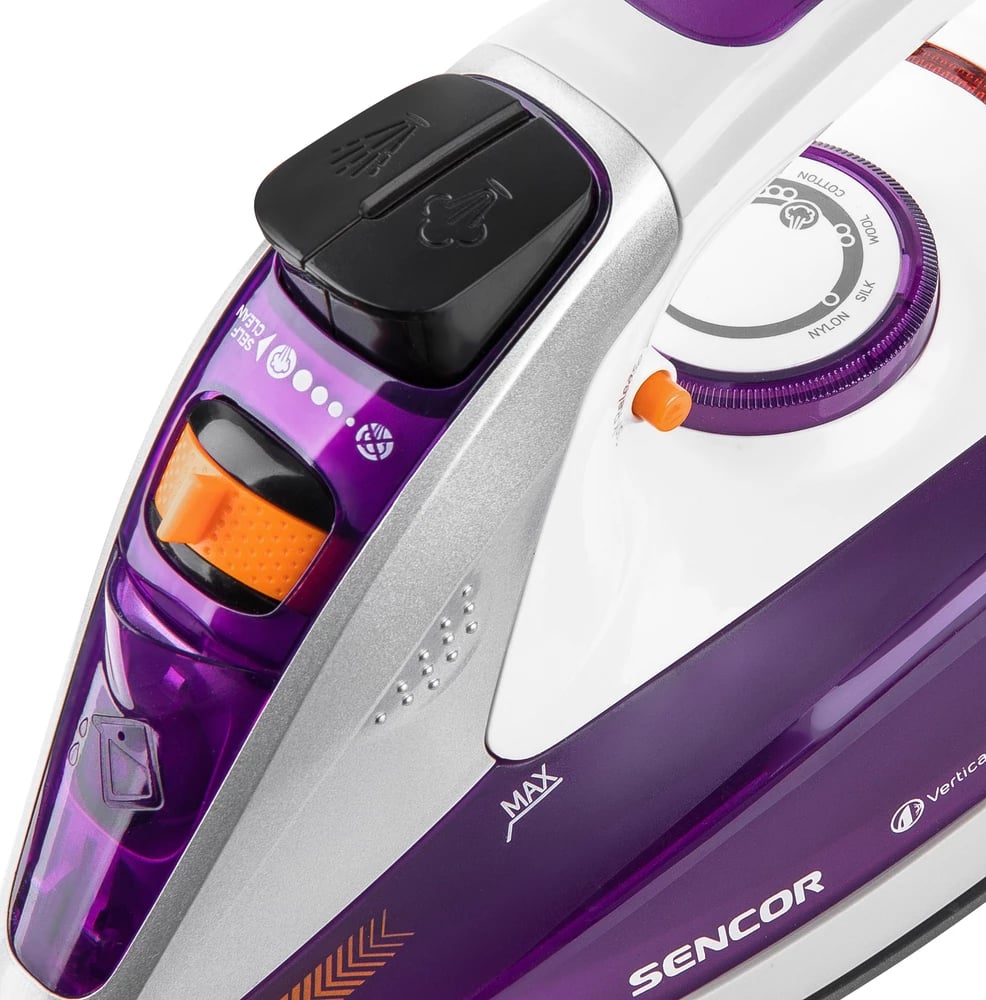Hekur për hekurosje Sencor SSI 8710VT, 2400 W, i vjollcë