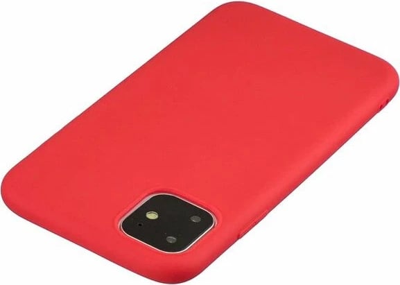 Mbështjellës silikoni Hurtel për iPhone 11 Pro, i kuq