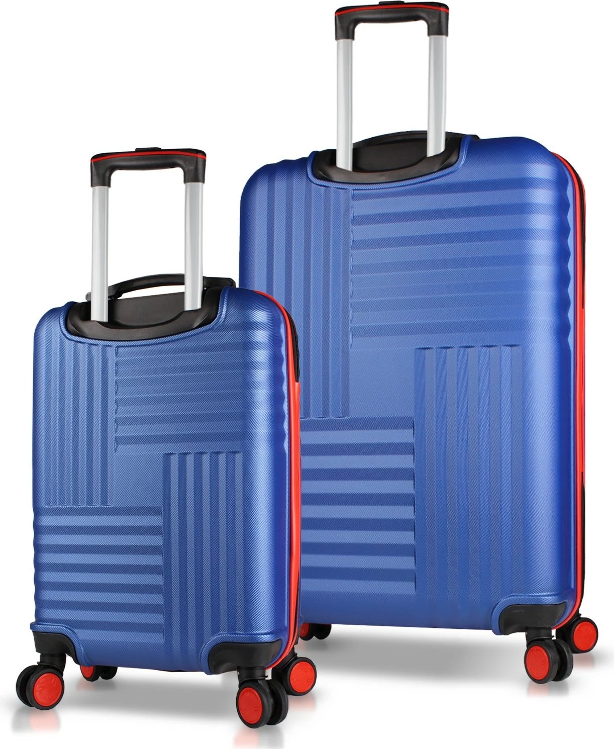Set valixhesh (2 copë), ngjyrë blu navy, Zoozie Bags, 8326
