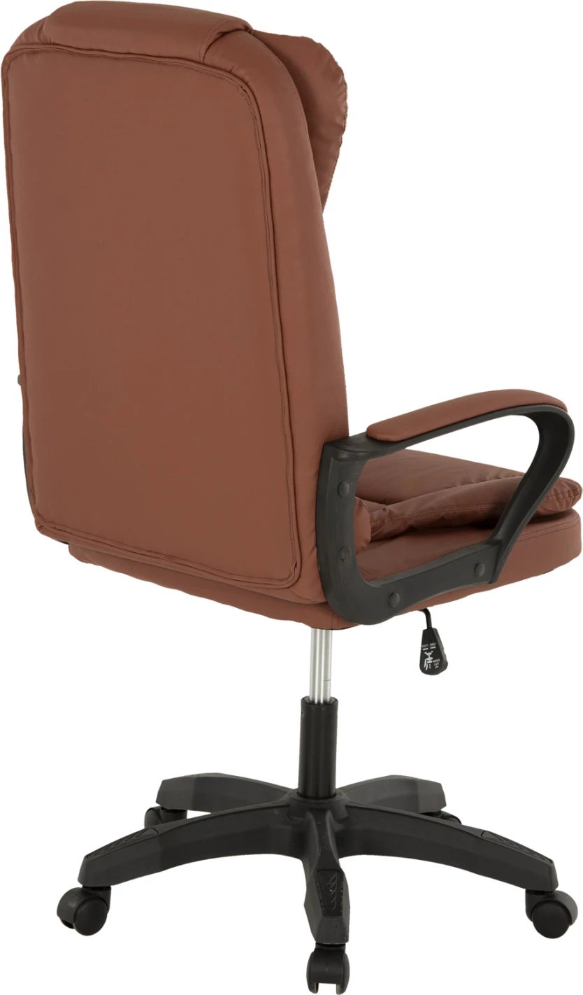 Karrige zyre FH1187.02, ngjyrë kafe PU-bazë polietileni e zezë, 64x69x117H cm