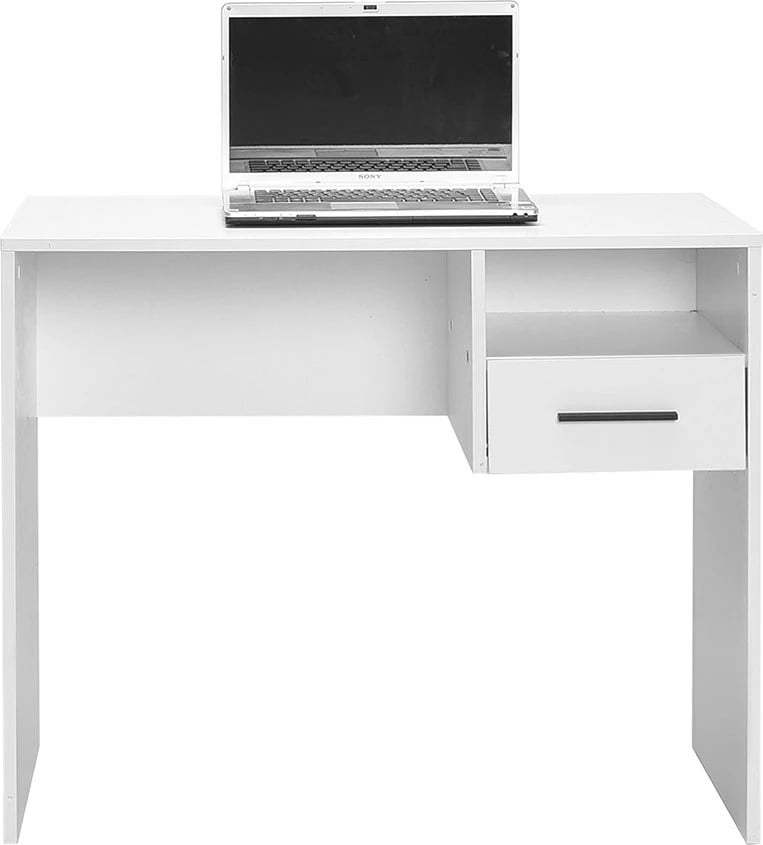 Tavolinë studimi Hanah Home, e bardhë, Cms-105-Bb-1