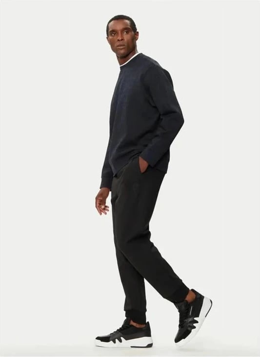 Pantallona sportive për meshkuj Armani Exchange, të zeza