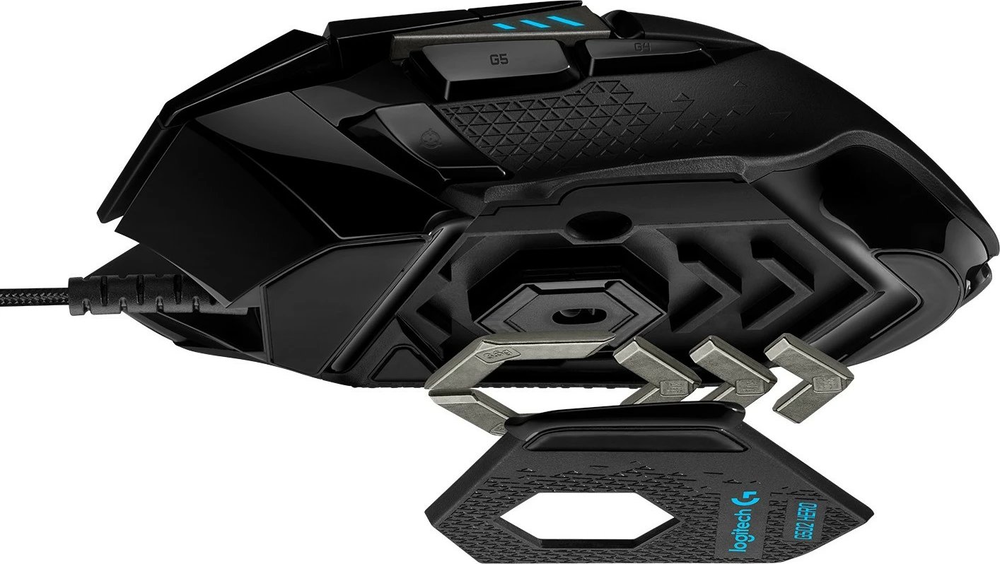 Maus Logitech G G502 HERO, 25600 DPI, USB, i zi Maus Logitech G G502 HERO, 25600 DPI, USB, i zi