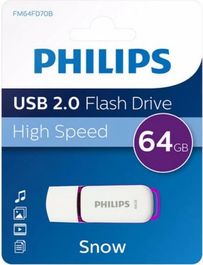 USB stick Philips Snow Edition 64GB Magic Purple