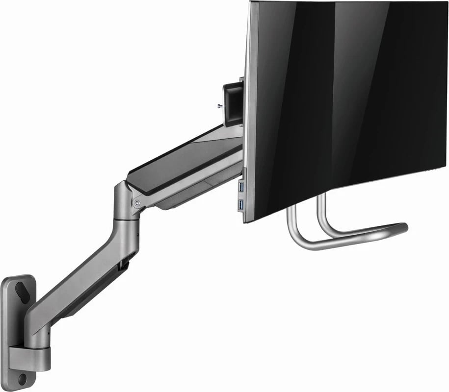 Krah montimi muri GEMBIRD MA-WA2-02, 17”-32”, deri në 8 kg, i zi