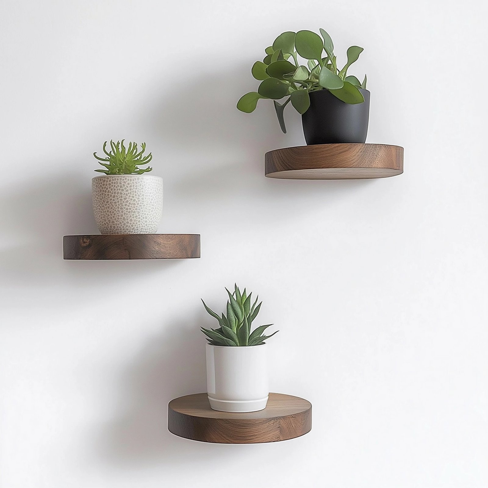 Set rafesh dekorativ prej druri, Hanah Home, Raf283