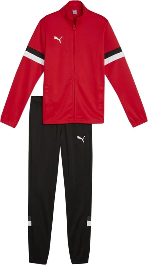 Trenerka Puma Team Rise, 116cm, Kuqe/Zi