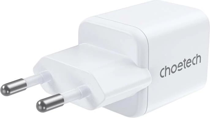 Karikues muri Choetech PD5012, 30W, 2 porta (USB-C, USB-A), i bardhë