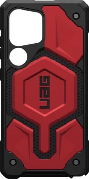 Mbështjellës UAG Monarch MagSafe për Samsung Galaxy S25 Ultra 5G, Kuq