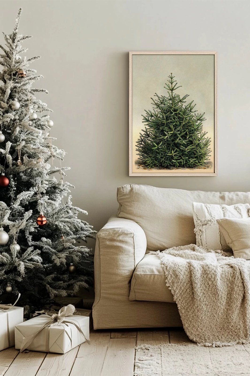 Pikturë dekorative me kornizë, Wallity, Nwyearsngmdl64, shumëngjyrëshe, 33x48cm