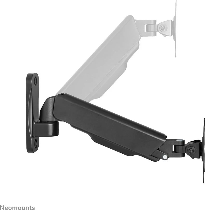 Mbajtëse muri për monitor/TV Neomounts WL70-440BL11, gas spring, full motion, 17-32 inç, e zezë