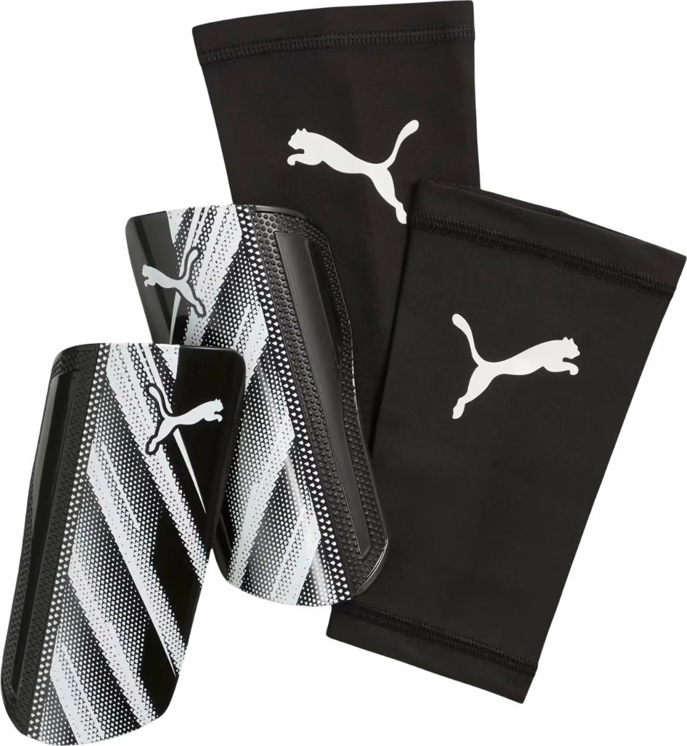 Mbrojtëse kërcinjsh për futboll Puma unisex, të zeza