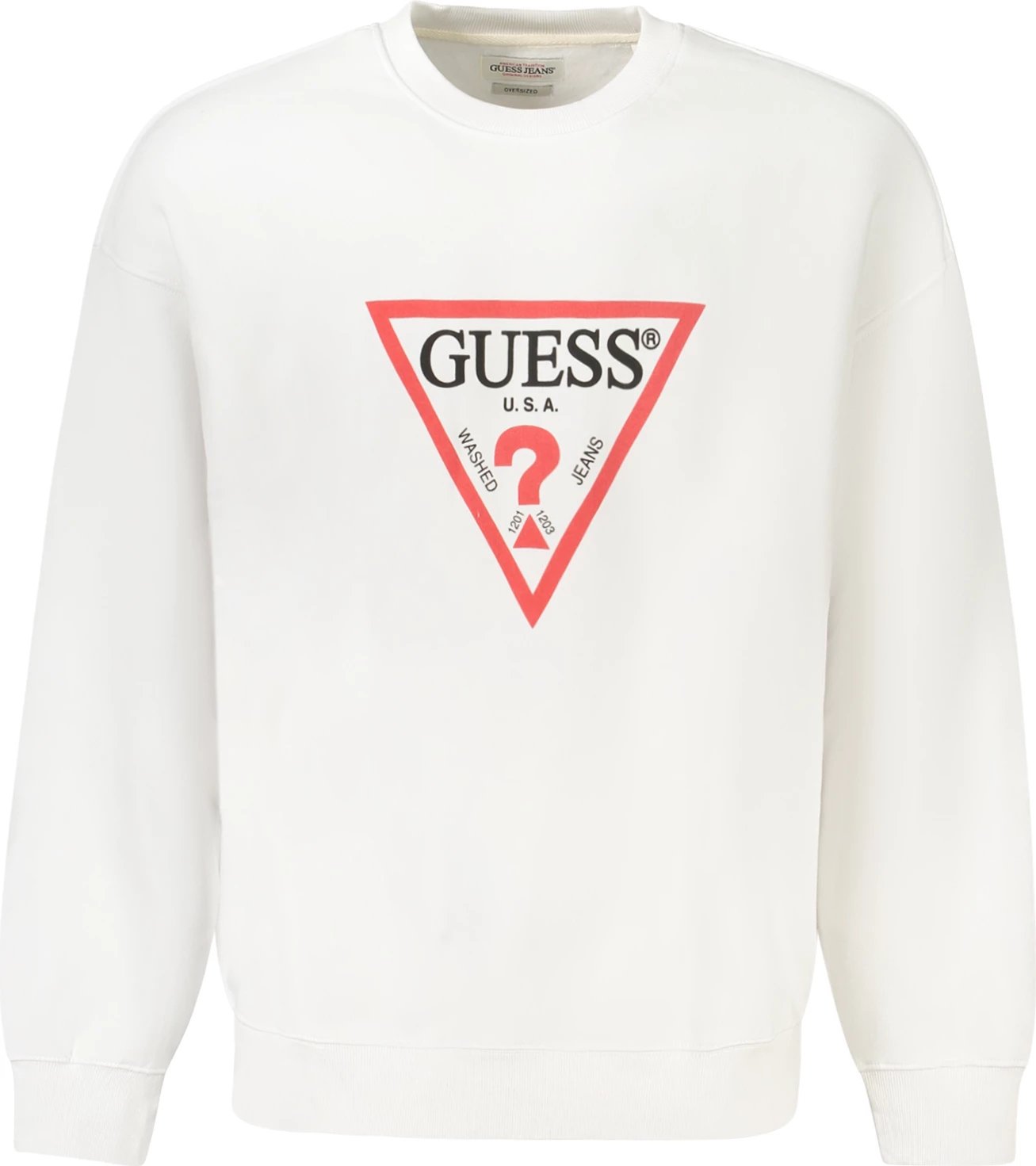 Duks për meshkuj GUESS JEANS, i bardhë