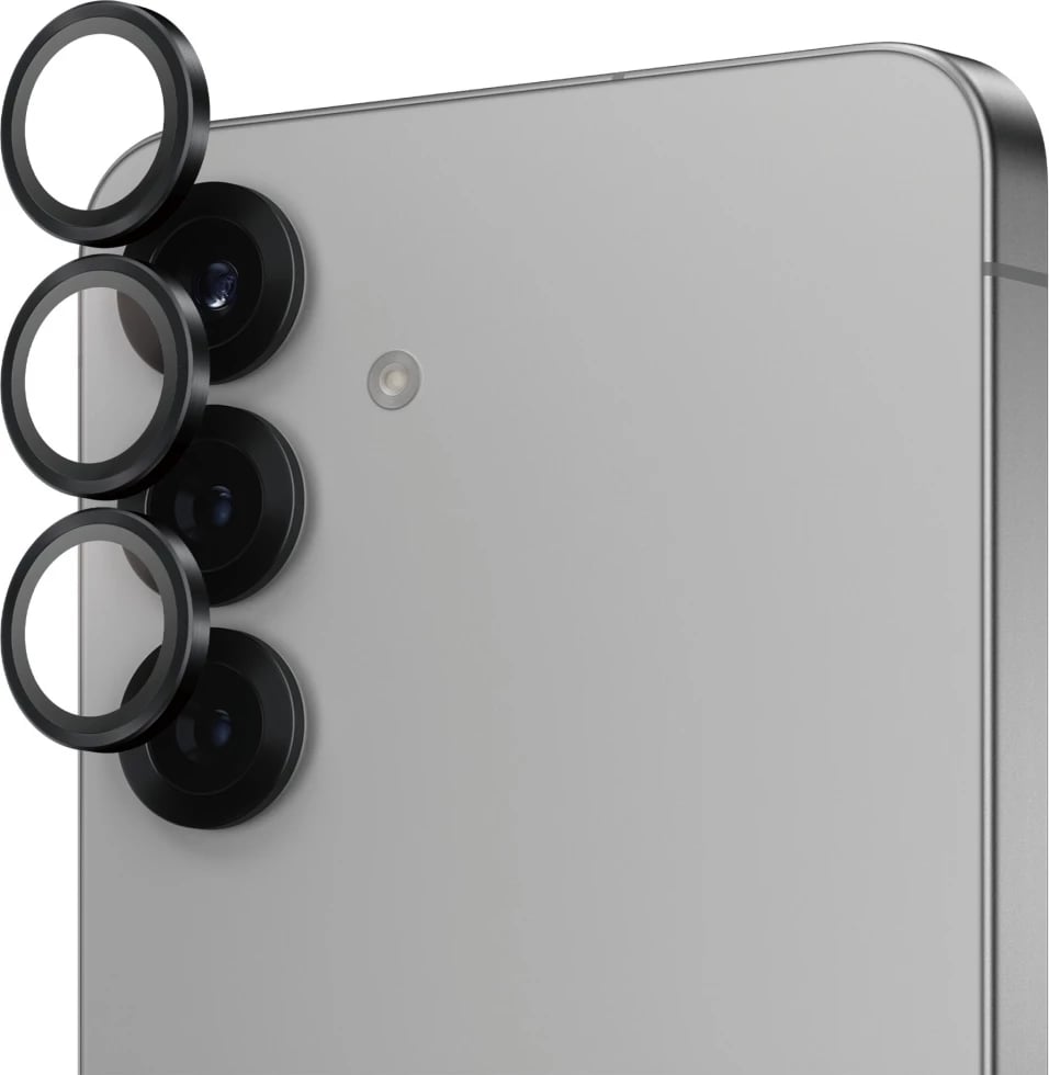 Mbrojtës lente PanzerGlass Hoops për Samsung Galaxy S25+, Zi