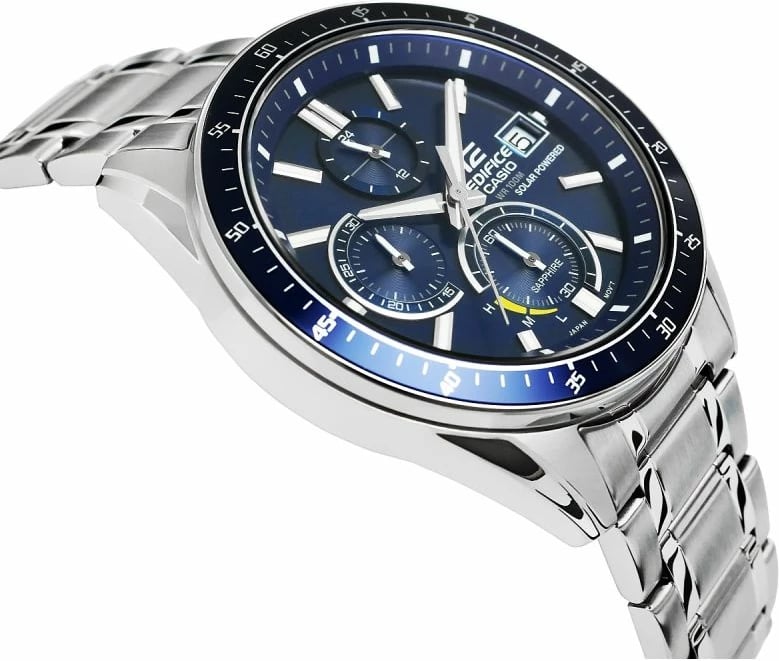 Orë dore për meshkuj Casio Edifice, argjend