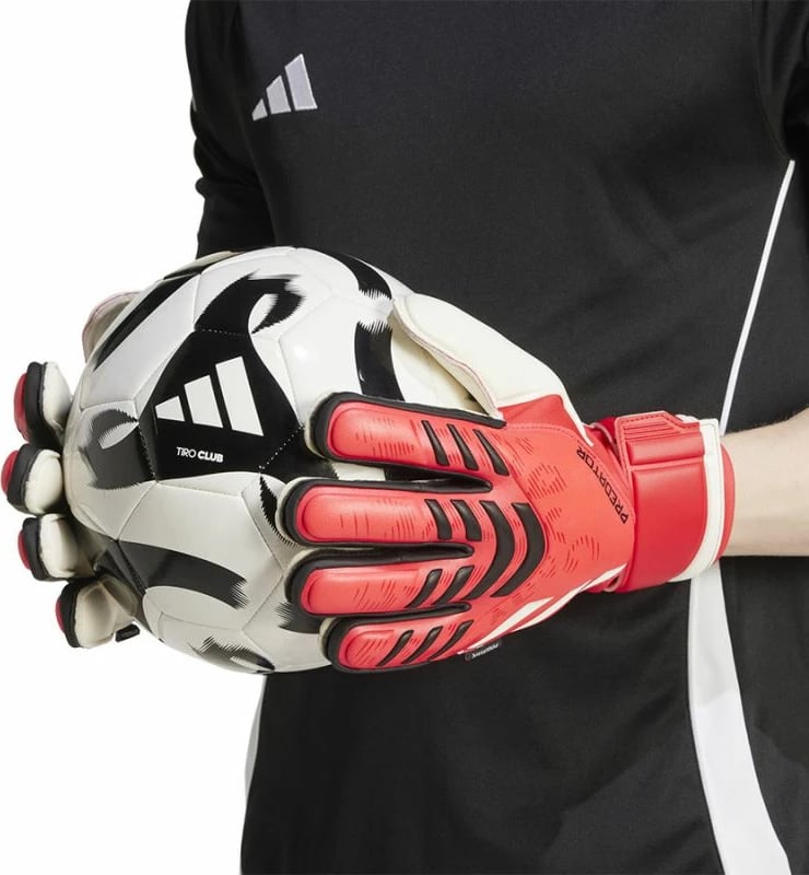 Dorëza portieri adidas për meshkuj, të kuqe