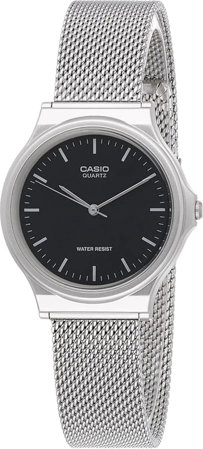 Orë dore Casio Vintage Lady, mesh, e zezë